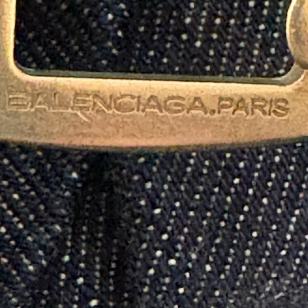 Balenciaga Dark Blue Women Ankle Zip Jeans - Picture 7 of 7